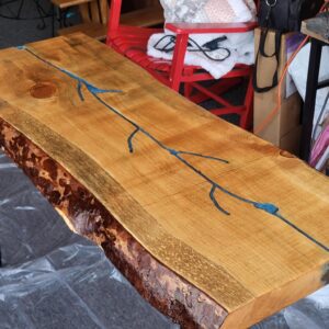 Live Edge Bench